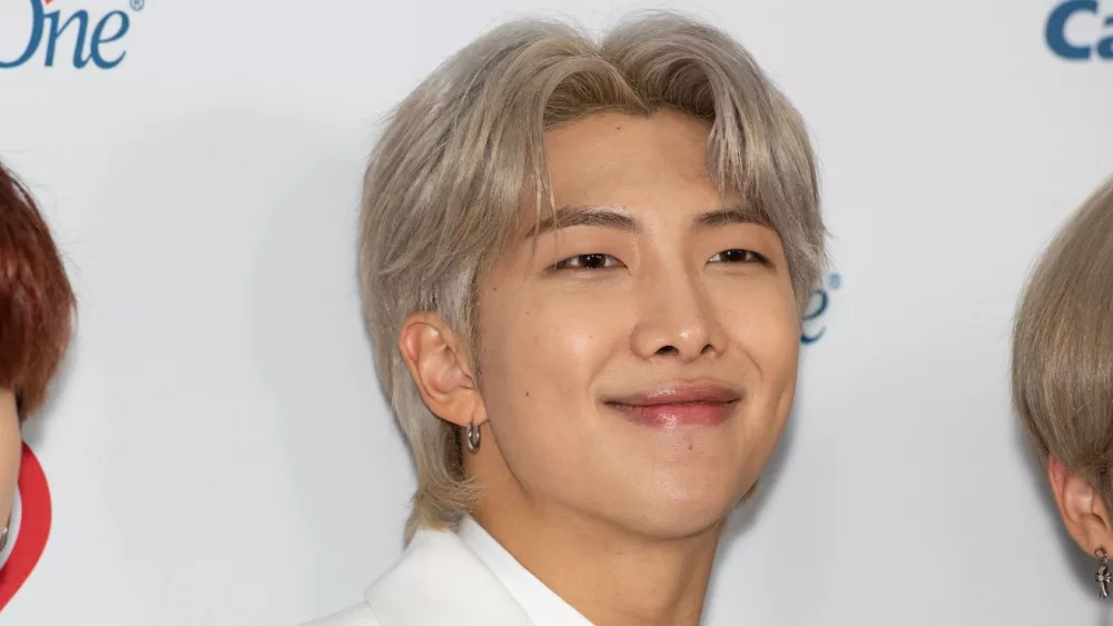 RM of BTS arrives at the Forum Los Angeles in Inglewood, CA. Los Angeles, California / USA - December 6 2019