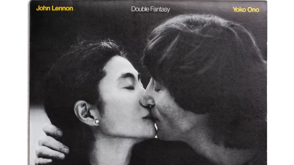 Double Fantasy studio album by British singer-songwriter John Lennon and Japanese singer-songwriter Yoko Ono, released in 1980. White background