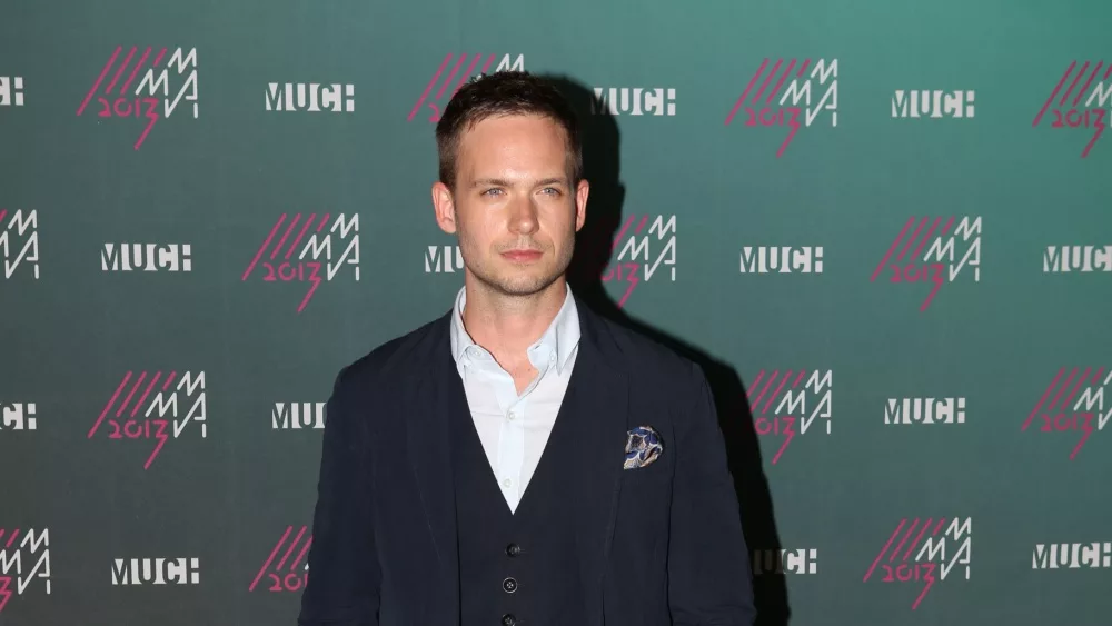 Patrick J. Adams presents at the 2013 MuchMusic Video Awards in Toronto at the MuchMusic Headquarters, June 16, 2013.