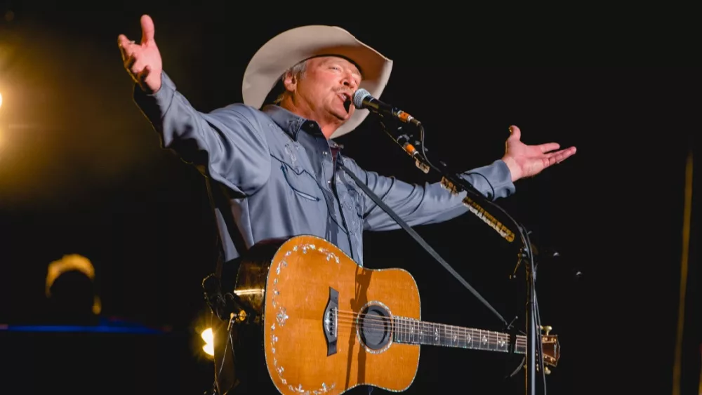 Alan Jackson performs live at Van Andel Arena. GRAND RAPIDS, MICHIGAN / USA - February 23, 2019.