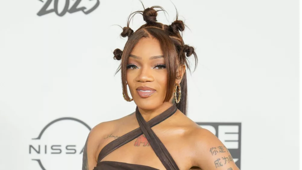 GloRilla at the 2023 BET HIP HOP AWARDS. Atlanta, Georgia USA - October 3 2023