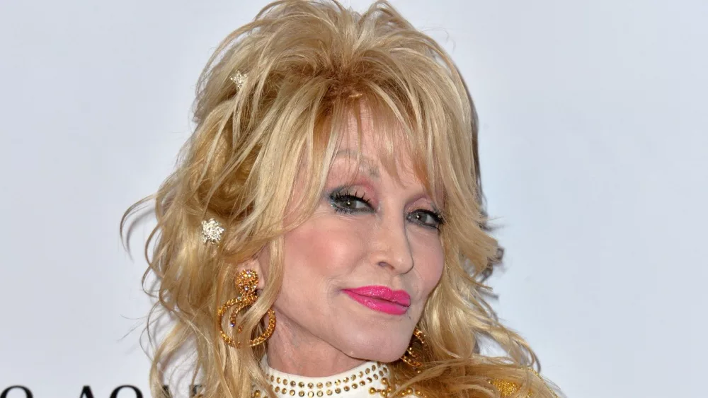 Dolly Parton at the 2019 MusiCares Person of the Year Gala honoring Dolly Parton at the Los Angeles Convention Centre. LOS ANGELES, CA. February 08, 2019