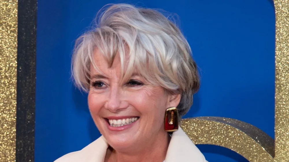 Emma Thompson attends Roald Dahl's "Matilda The Musical" World Premiere, 66th BFI London Film Festival at The Royal Festival Hall. London, England, UK - October 5, 2022