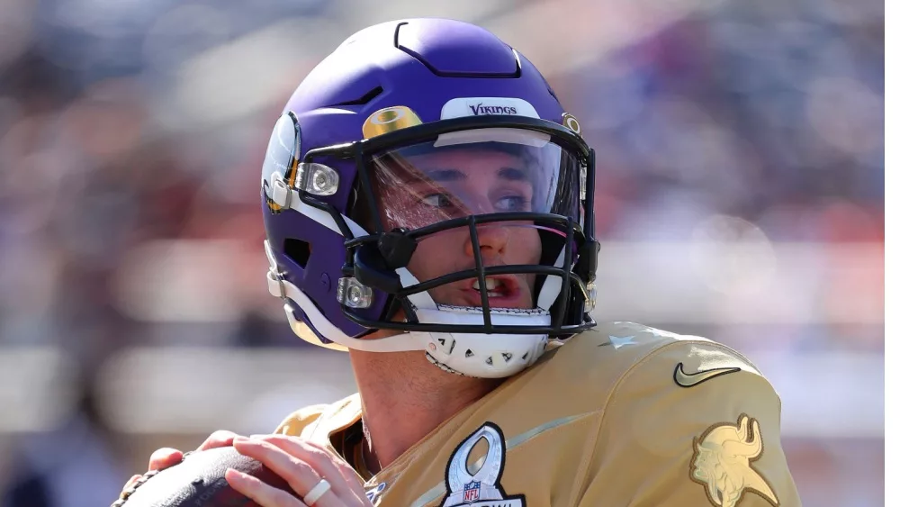 NFC quarterback Kirk Cousins of the Minnesota Vikings throws a pass during the Pro Bowl at Camping World Stadium in Orlando, Fla. Jan 26, 2020; Orlando, FL USA