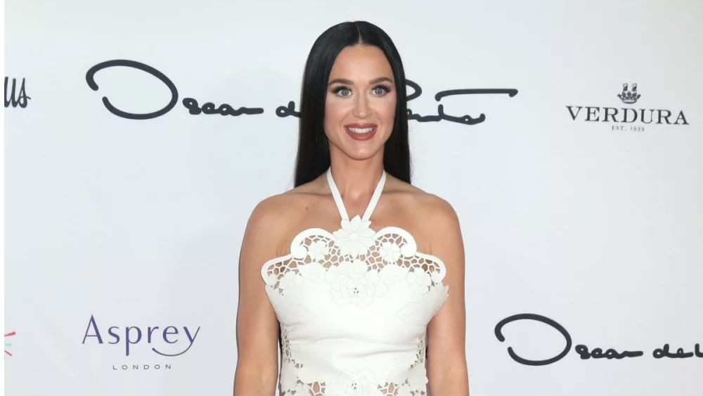 Katy Perry at the Colleagues Spring Luncheon at the Beverly Wilshire Hotel on April 25, 2024 in Beverly Hills, CA