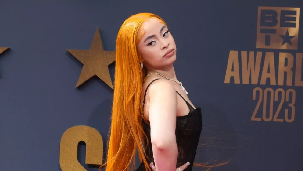 Ice Spice at the 2023 BET Awards Arrivals at the Microsoft Theater on June 25, 2023 in Los Angeles, CA