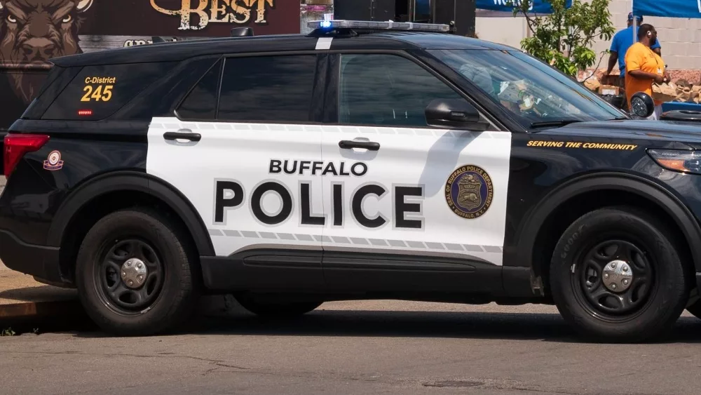 Buffalo Police vehicle SUV. Buffalo, New York, USA- June 11, 2022