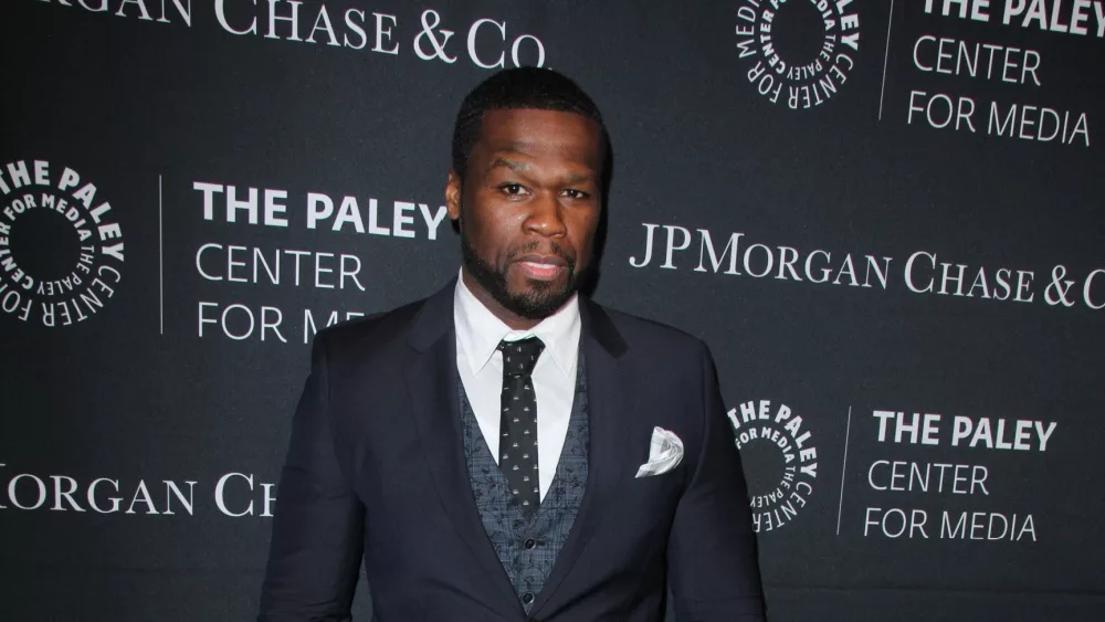 Curtis Jackson, 50 Cent at the Paley Center's Hollywood Tribute to African-Americans in TV at the Beverly Wilshire Hotel on October 26, 2015 in Beverly Hills, CA