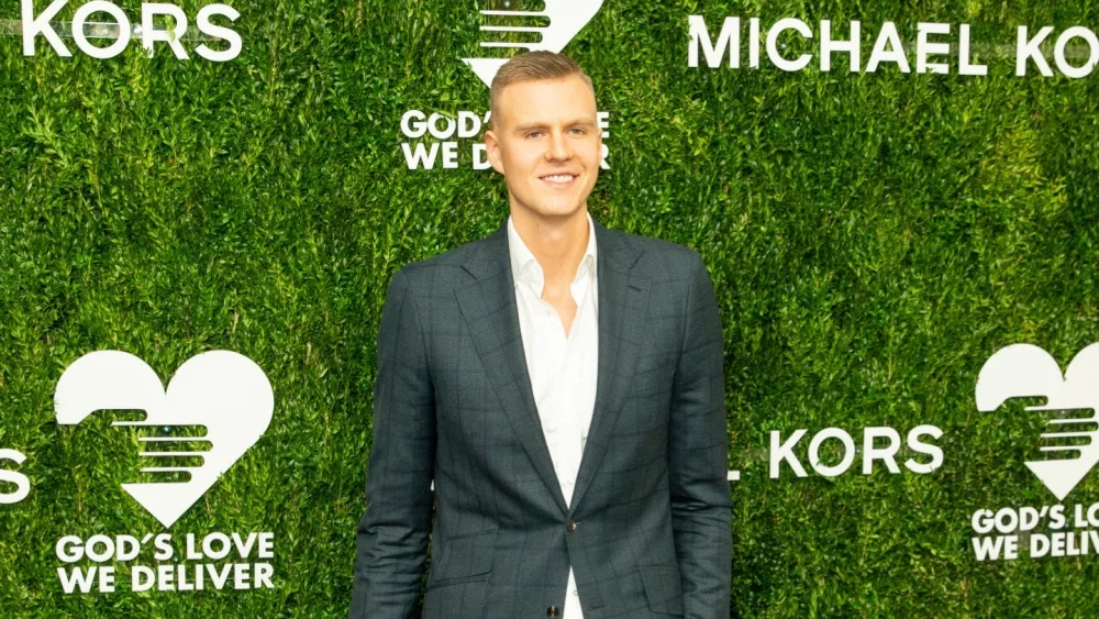 Kristaps Porzingis attends God's Love We Deliver, Golden Heart Awards at Spring Studios New York, NY - October 16, 2018