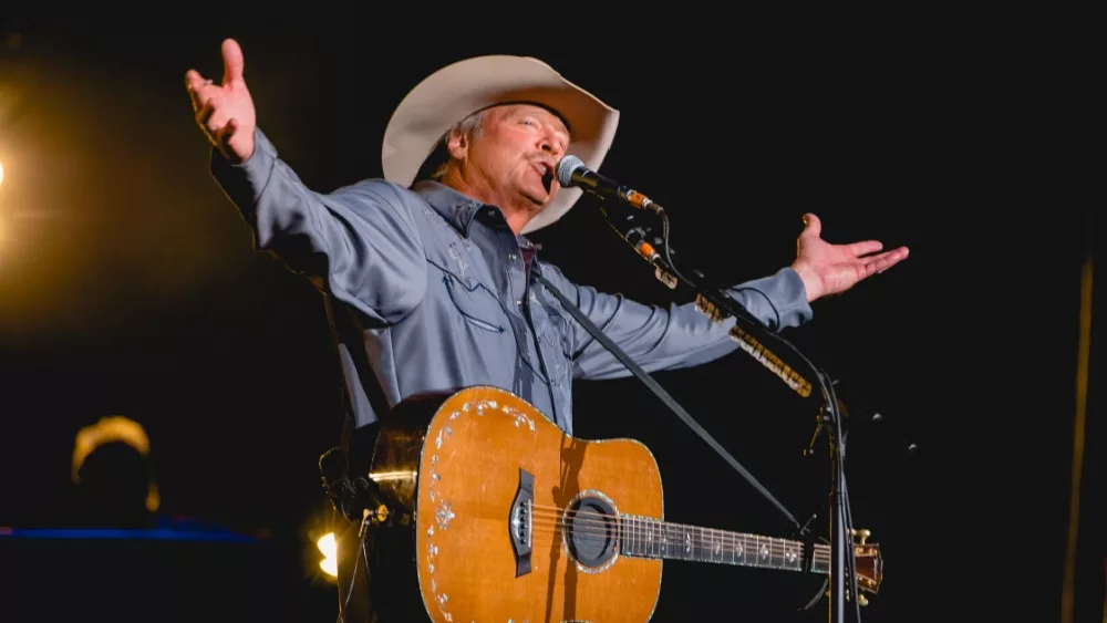 Alan Jackson performs live at Van Andel Arena. GRAND RAPIDS, MICHIGAN / USA - February 23, 2019