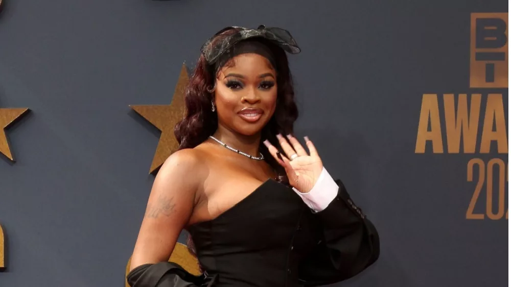 Jatavia Shakara Johnson, JT of City Girls at the 2023 BET Awards Arrivals at the Microsoft Theater on June 25, 2023 in Los Angeles, CA