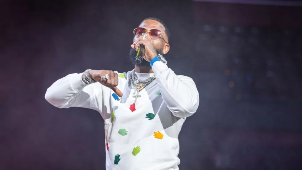 Gucci Mane during 2022 Legendz of the Streetz Miami tour at FLA Live Arena. Sunrise, FL, USA - Feb. 12, 2022: