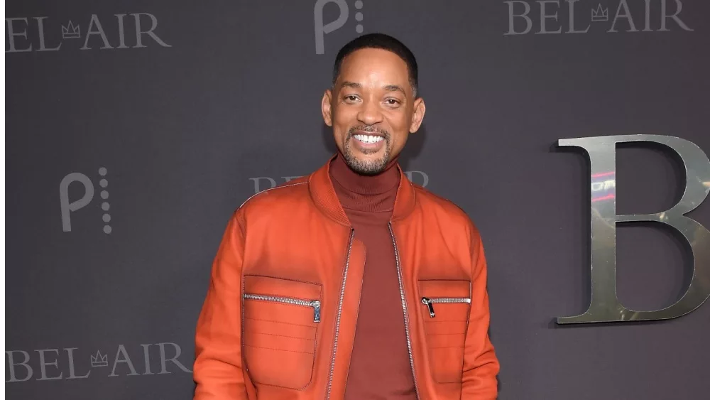 Will Smith arrives for PeacockÕs ÔBel-AirÕ Premiere on February 09, 2022 in Santa Monica, CA.