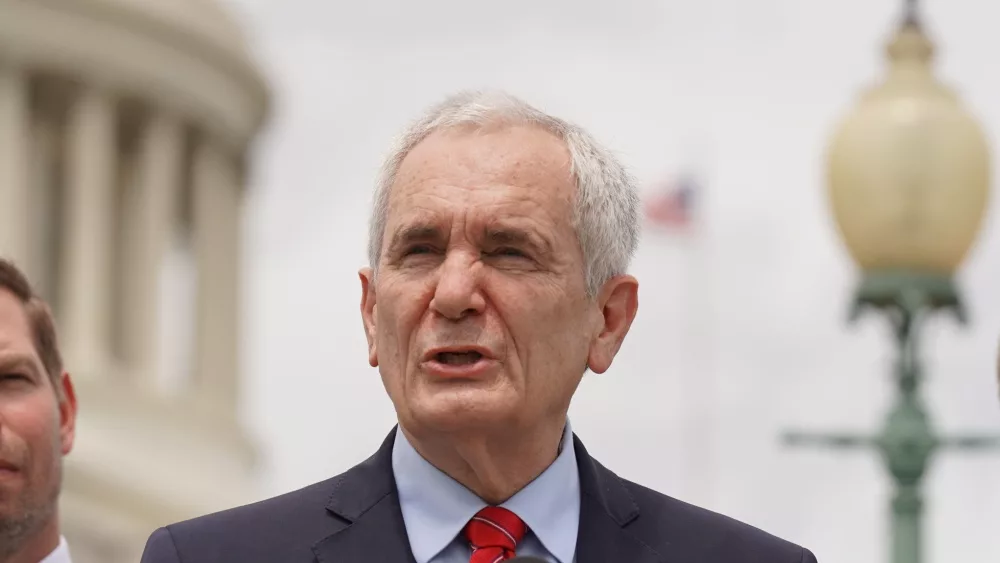 Rep. Lloyd Doggett (D-TX) speaks at a news conference at the U.S. Capital. Washington, DC – July 28, 2022