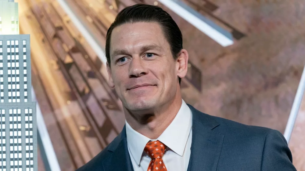 John Cena shows up in support of Make-A-Wish Foundation at Empire State Building, New York, NY - December 20, 2018