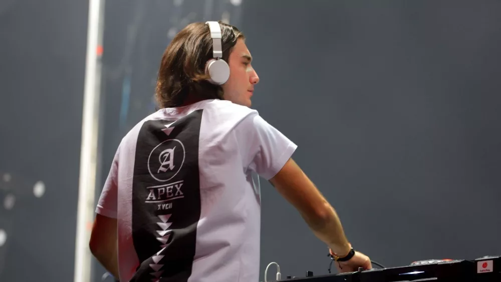 Alesso (Swedish disc jockey and electronic dance music producer) performs at FIB Festival on July 20, 2014 in Benicassim, Spain.