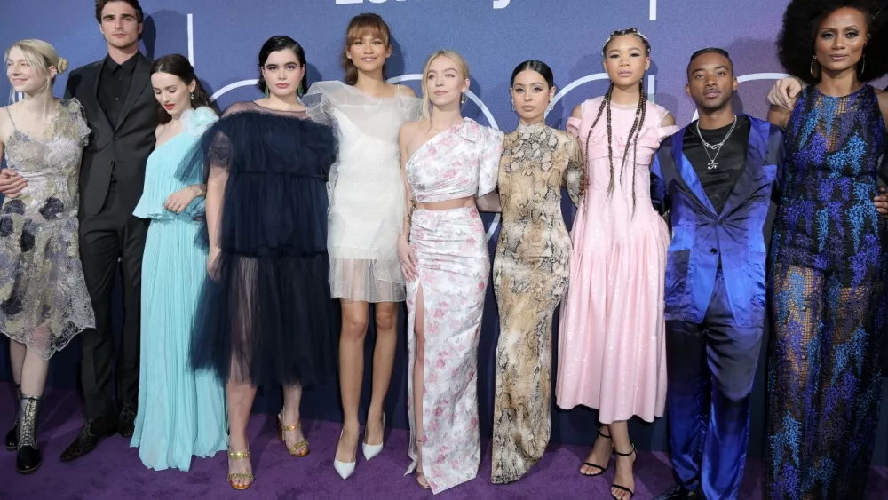 Cast at the LA Premiere Of HBO's "Euphoria" at the Cinerama Dome on June 4, 2019 in Los Angeles, CA