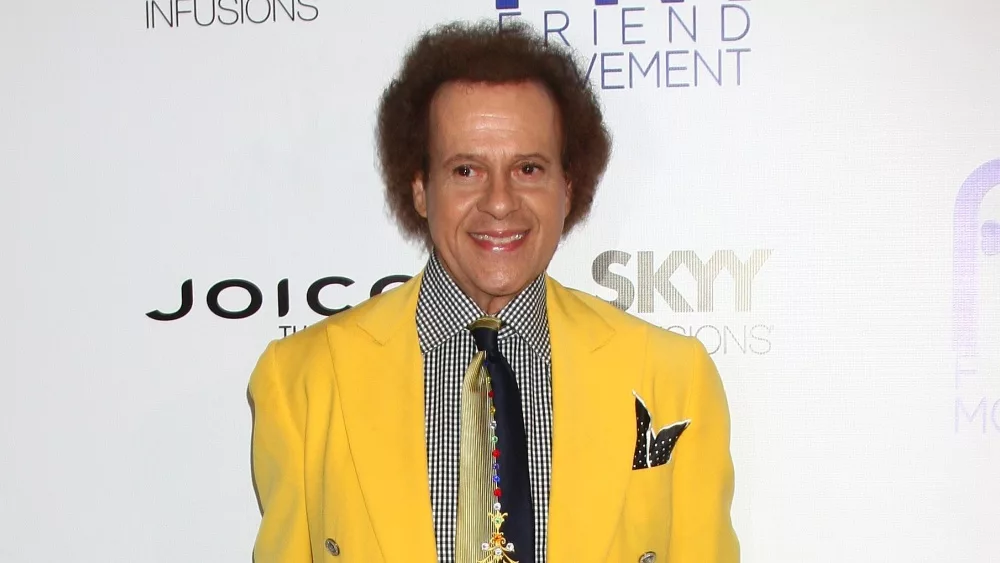 Richard Simmons arrives at the Friend Movement Anti-Bullying Benefit Concert at the El Rey Theater on July 1, 2013 in Los Angeles, CA