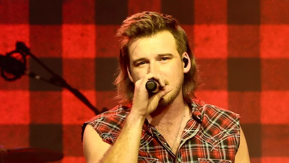 Morgan Wallen performs at CMT's RAMJAM on June 3, 2019 at TopGolf in Nashville, Tennessee.