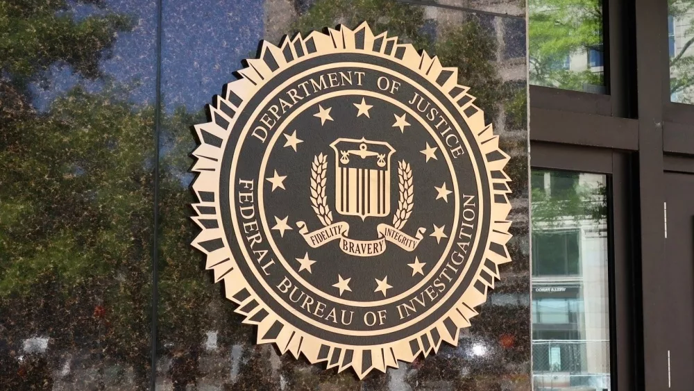 Washington DC, USA - May 9 2022: Federal Bureau of Investigation (FBI) J. Edgar Hoover F.B.I. building in Washington, DC