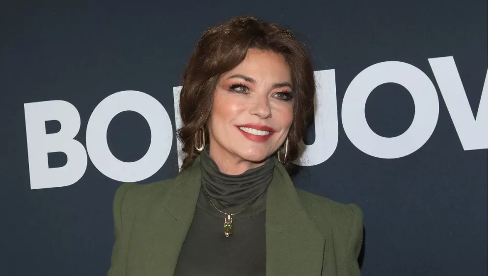 Shania Twain at the 2024 MusiCares Person of the Year Honoring Jon Bon Jovi at the Convention Center on February 2, 2024 in Los Angeles, CA