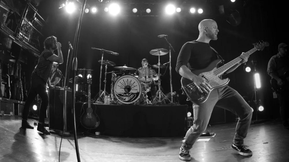 Taking Back Sunday guitarist Shaun Cooper,and vocalist Adam Lazzara. NEW YORK CITY - September 28,2016