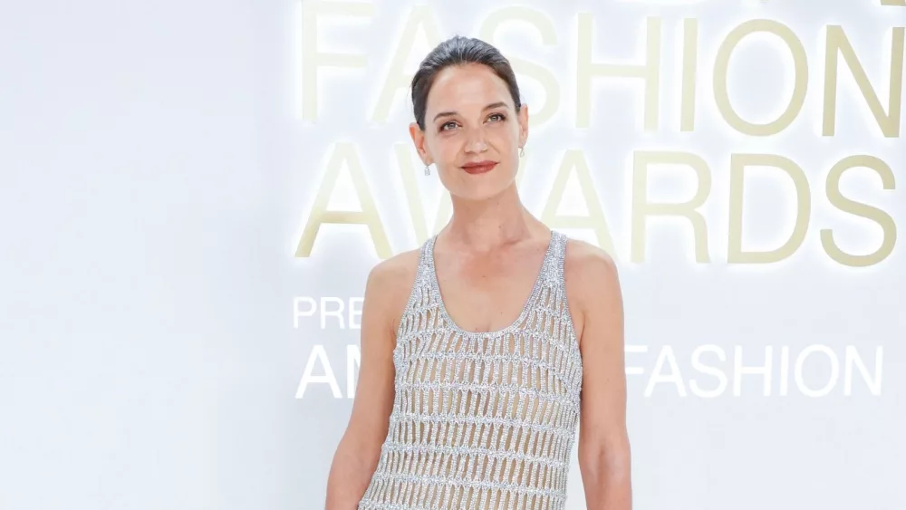 Katie Holmes attends CFDA Fashion Awards 2022 at Cipriani South Street on November 7, 2022