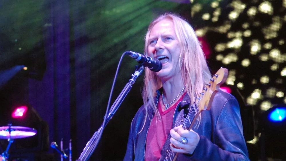 Guitarist/Vocalist Jerry Cantrell of the Heavy Metal band Alice in Chains performs in concert October 4, 2010 at Red Rocks Amphitheater in Denver, CO.