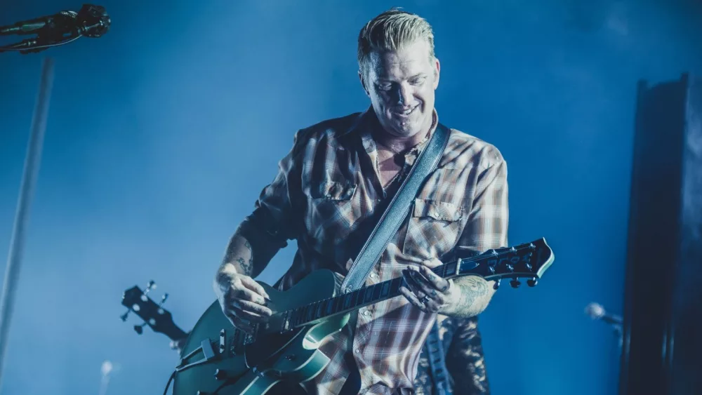 Josh Homme from Queens Of The Stone Age performs in concert at Forum Karlin on June 20, 2018 in Prague, Czech republic