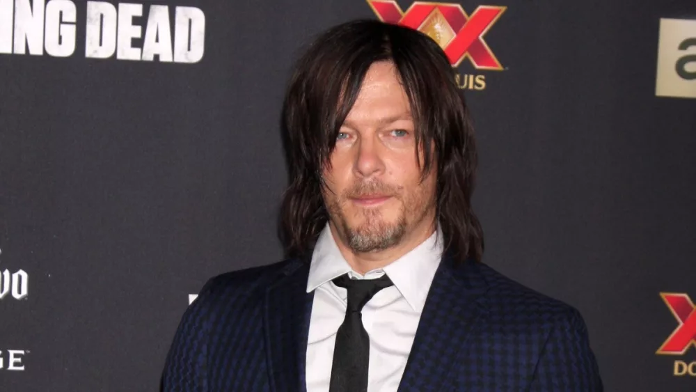 Norman Reedus at the "The Walking Dead" Season 5 Premiere at Universal City Walk on October 2, 2014 in Los Angeles, CA