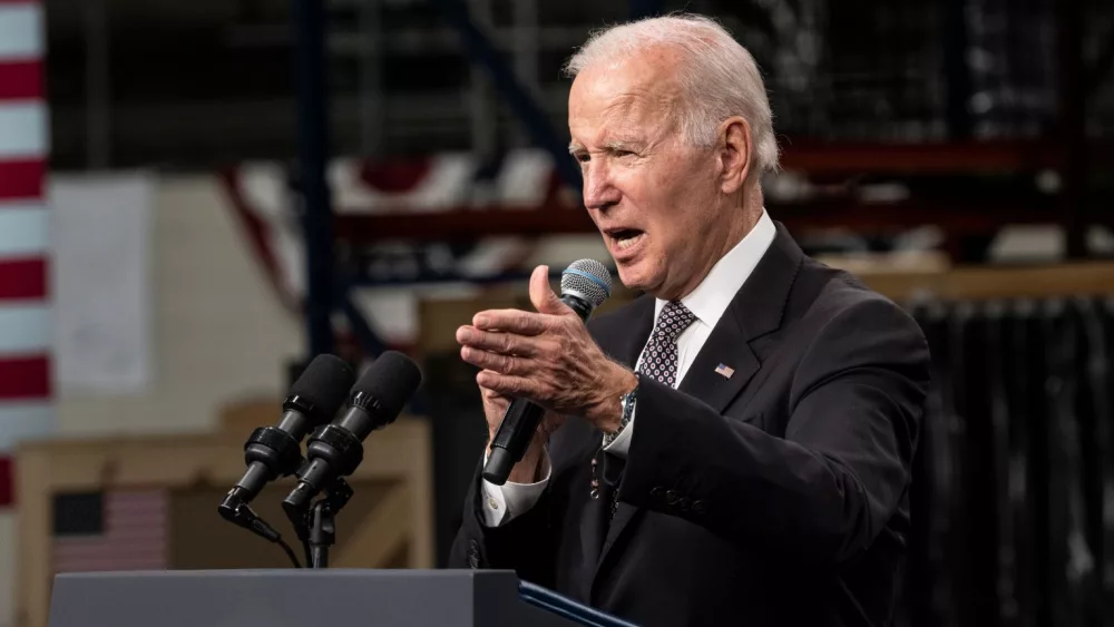 President Joe Biden Jr. delivers remarks at IBM facility. Poughkeepsie, NY - October 6, 2022