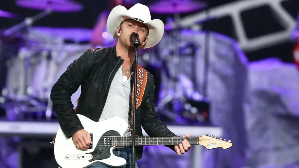 Justin Moore performs onstage at the 2015 FarmBorough Festival - Day 2 at Randall's Island on June 27, 2015 in New York City.