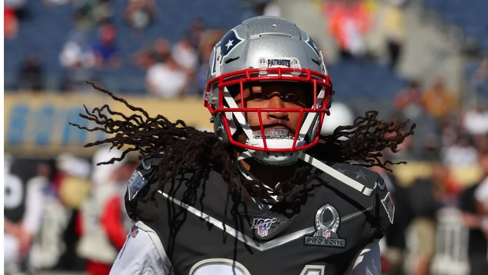 Cornerback Stephon Gilmore of the New England Patriots during the Pro Bowl at Camping World Stadium in Orlando, Fla. Jan 26, 2020