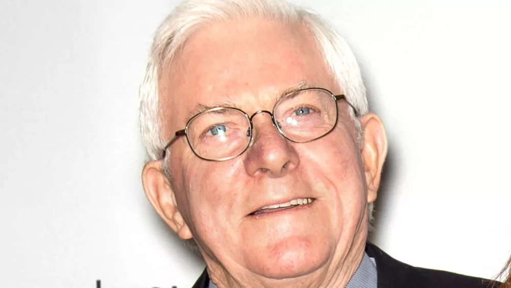 Phil Donahue attends the 'All About Ann: Governor Richards of the Lone Star State' screening during the 2014 Tribeca Film Festival at SVA Theater. NEW YORK, NY - APRIL 18