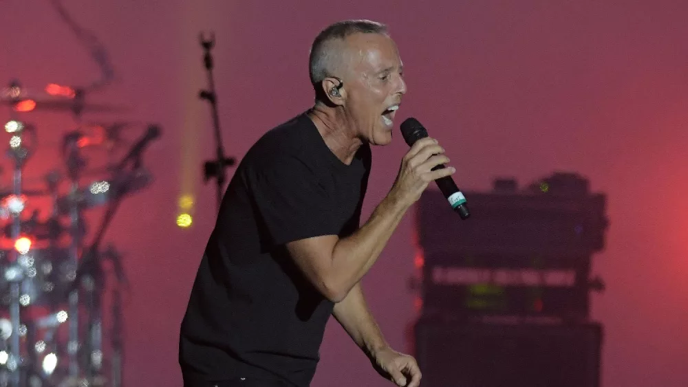 Singer Curt Smith of the band Tears for Fears during the presentation of his show at Rock in Rio 2017 in Rio de Janeiro, Brazil.