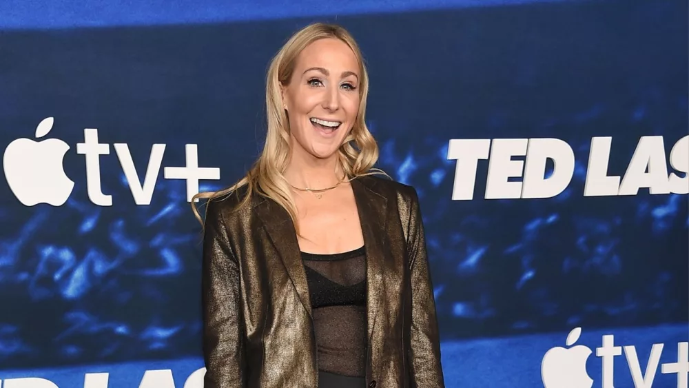 Nikki Glaser arrives for ÔTed LassoÕ Season 3 premiere on March 07, 2023 in Westwood, CA