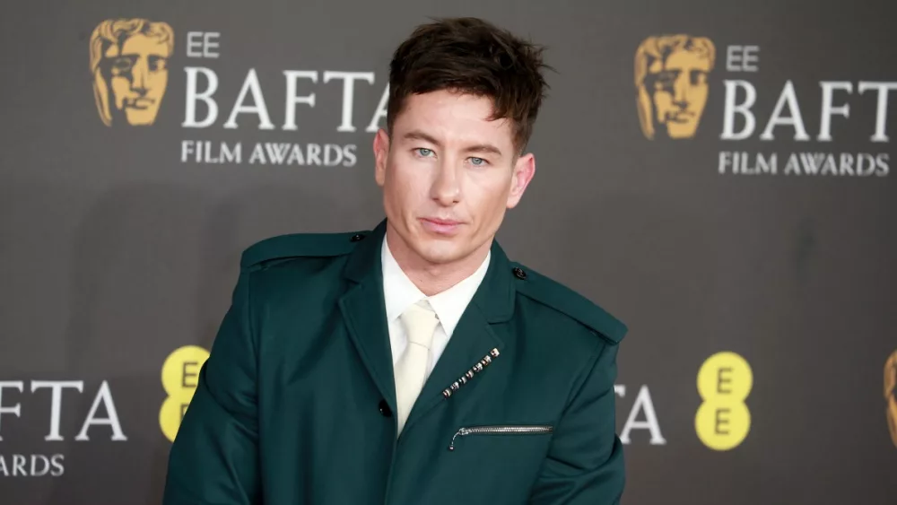 Barry Keoghan attends the 2024 EE BAFTA Film Awards at The Royal Festival Hall in London, England. London, United Kingdom - February 18, 2024