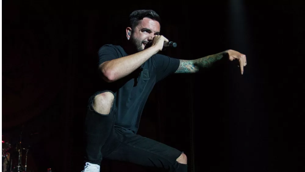 Rock band A Day To Remember perform at Oberhausen, Germany, 13th June 2017.