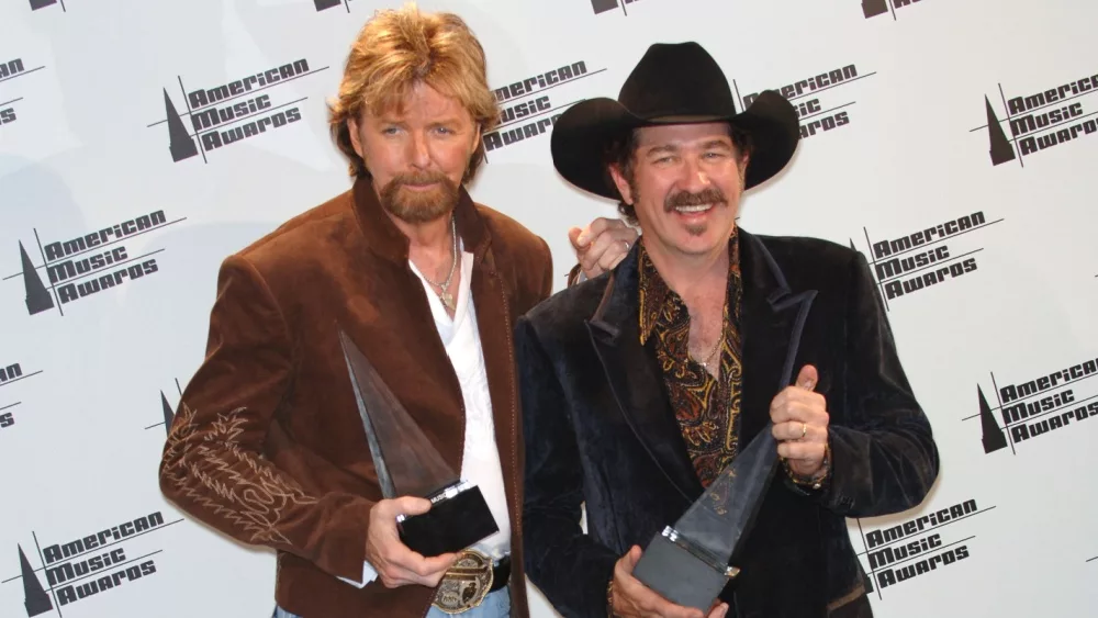 BROOKS & DUNN at the 2005 American Music Awards in Los Angeles. November 22, 2005 Los Angeles, CA 2005