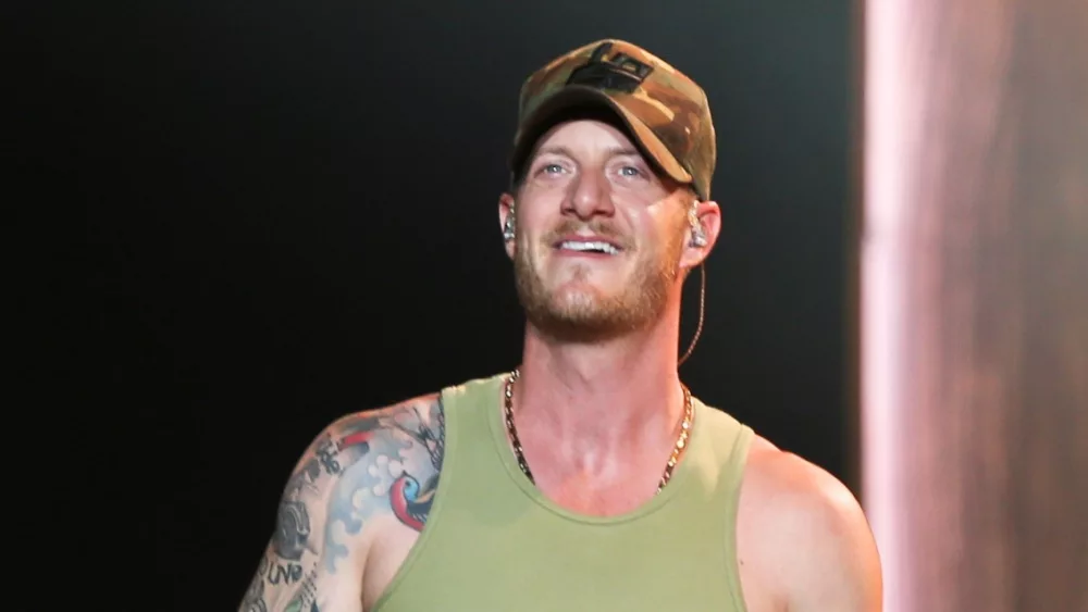 Tyler Hubbard of Florida Georgia Line performs during the "Can't Say I Ain't Country" Tour on July 20, 2019 at Northwell Health at Jones Beach Theater in Wantagh, New York.