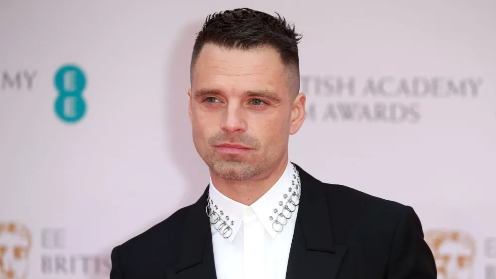 Sebastian Stan attends the EE British Academy Film Awards 2022 at Royal Albert Hall in London, England. London, United Kingdom - March 13, 2022