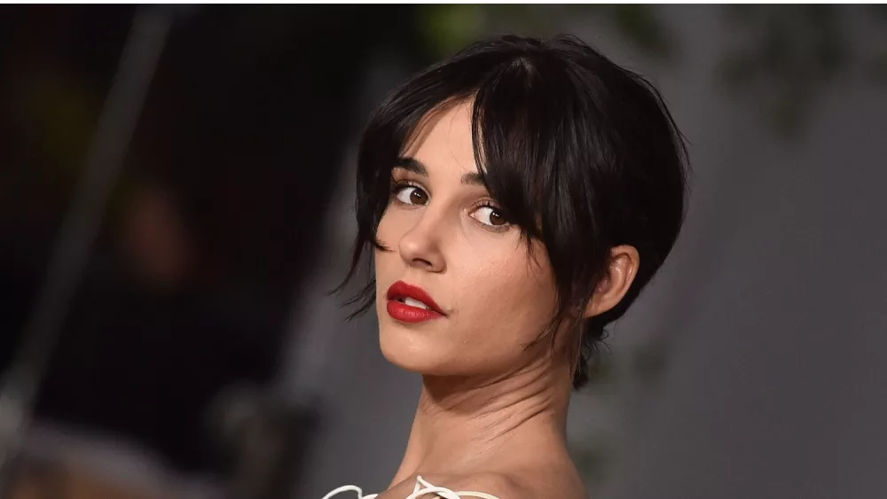 Naomi Scott arrives for 2nd Annual Academy Museum Gala on October 15, 2022 in Los Angeles, CA