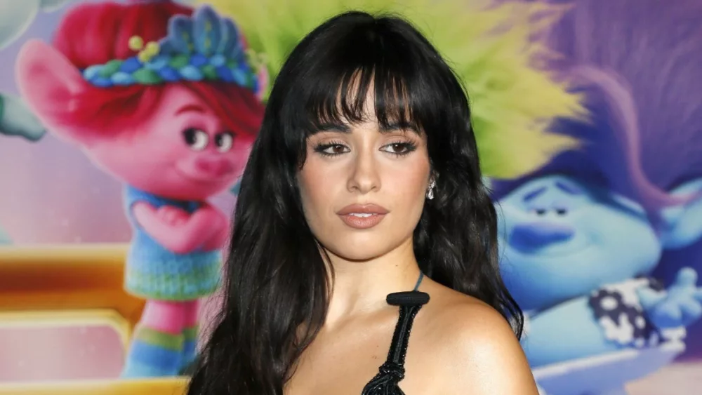 Camila Cabello at the Los Angeles premiere of 'Trolls Band Together' held at the TCL Chinese Theatre in Hollywood, USA on November 15, 2023.