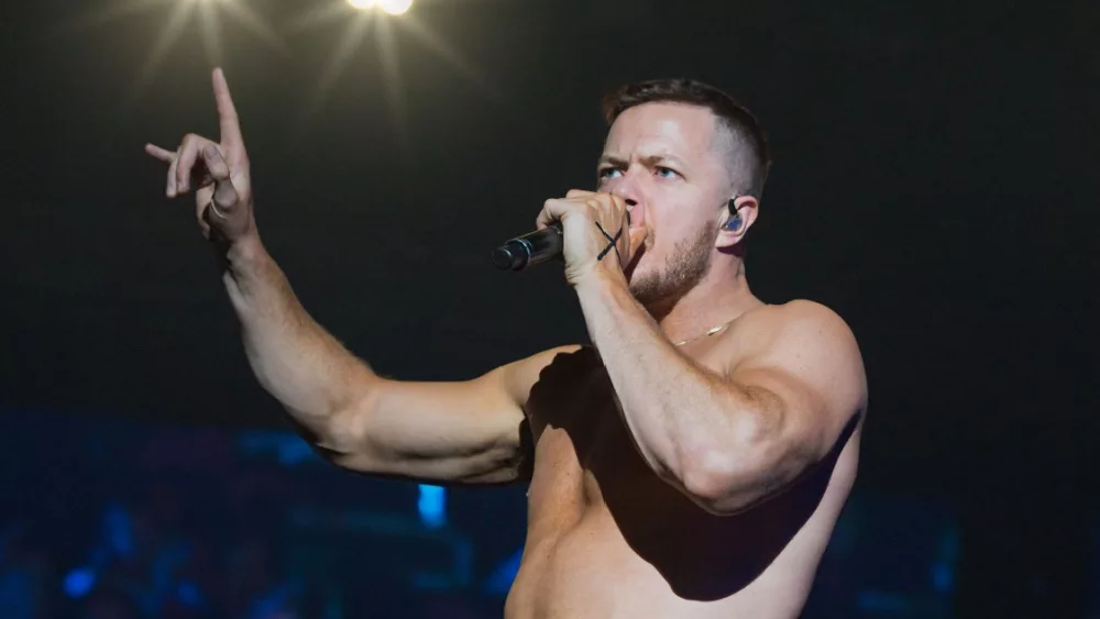 Imagine Dragons perform at the KAABOO music festival. Del Mar, California USA - 09-17-2019