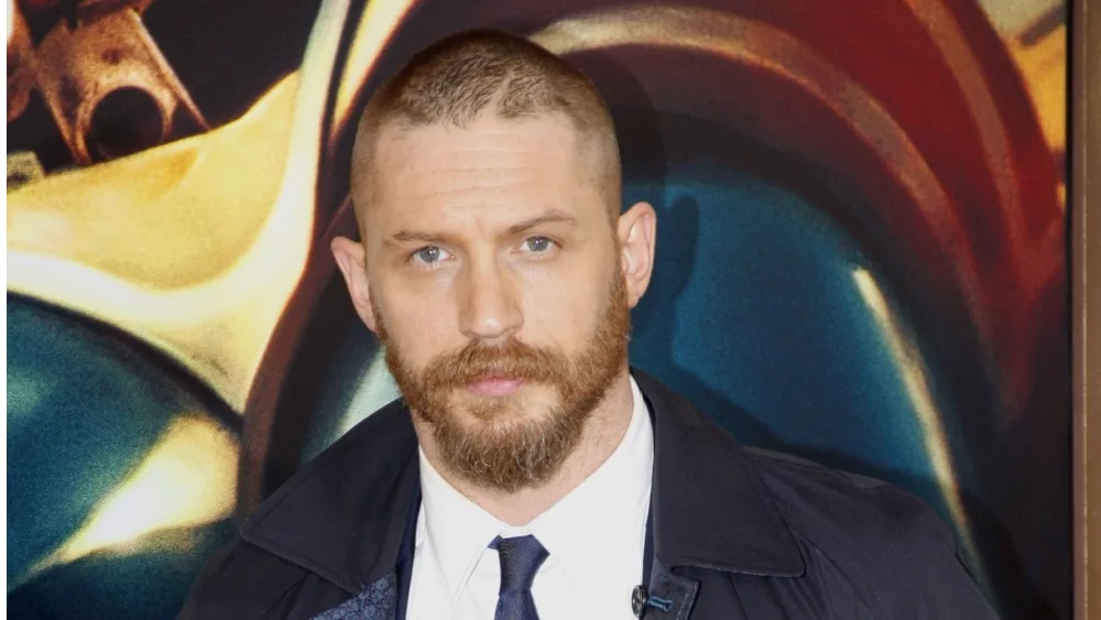 Tom Hardy at the World premiere of 'Mad Max: Fury Road' held at the TCL Chinese Theatre IMAX in Hollywood, USA on May 7, 2015.