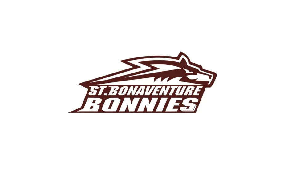 Logo of St. Bonaventure Bonnies, football university clubs. Vector icons