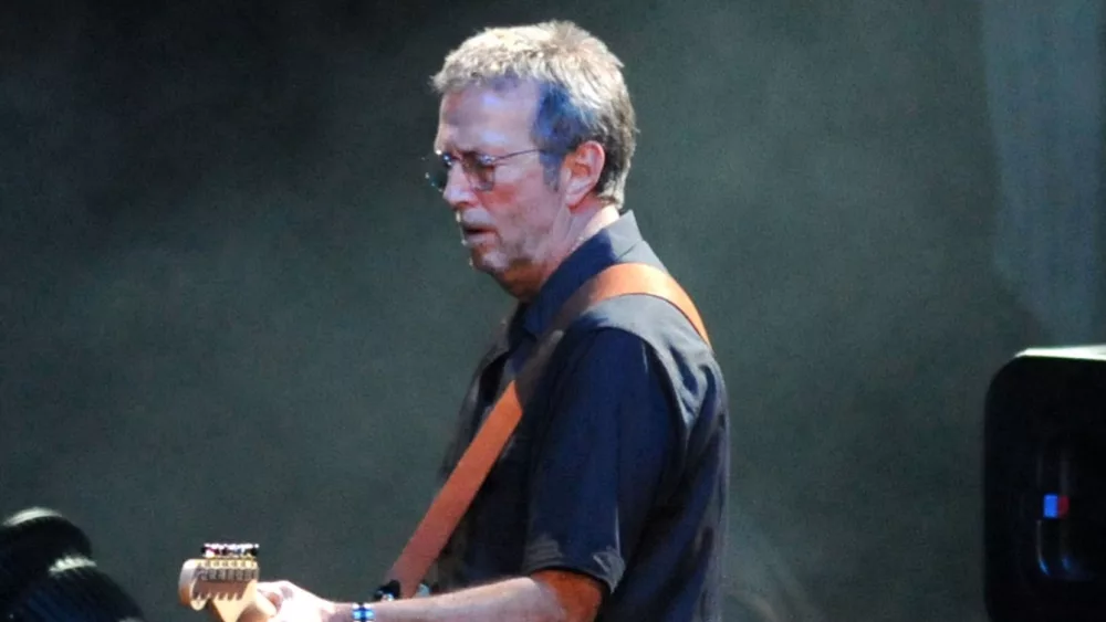 Eric Clapton in concert in Rio de Janeiro, at HSBC Arena. Rio de Janeiro-Brazil December 20, 2012