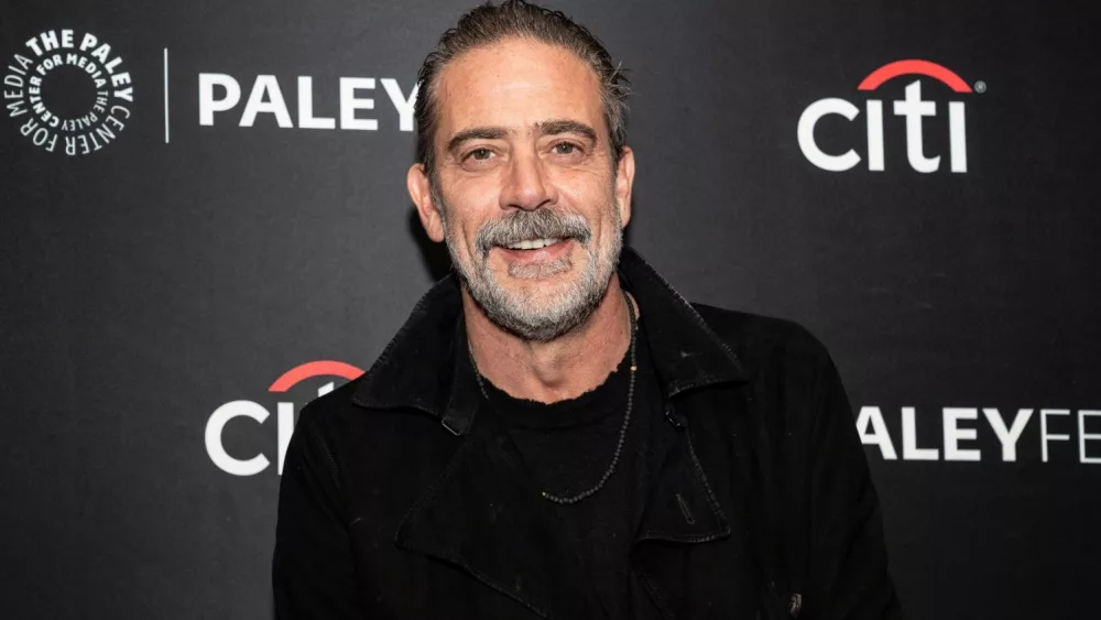 Jeffrey Dean Morgan attends PaleyFest panel for The Walking Dead at Paley Center for the Media in New York on October 8, 2022