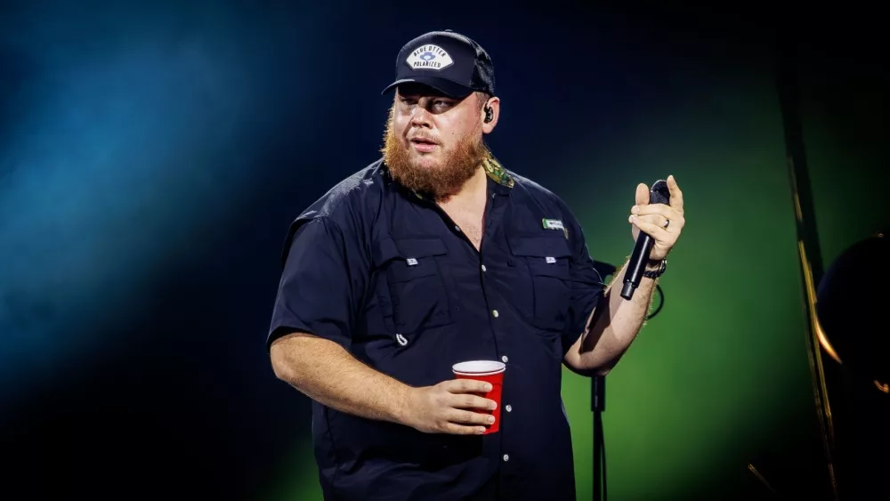 Luke Combs performs at AFAS Live Amsterdam, The Netherlands on October 7, 2023