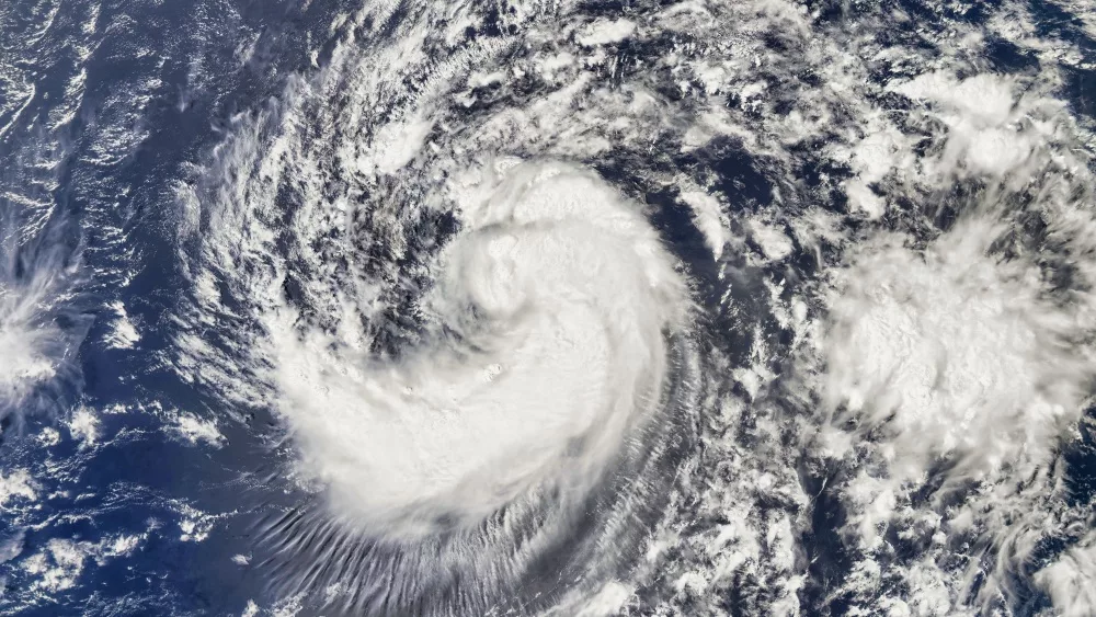 Hurricane Helene. . Elements of this image furnished by NASA.